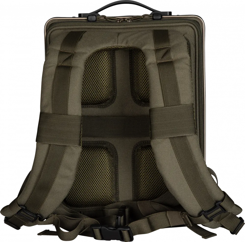 17" Hybrid Backpack - Bronze - Superior Full Aluminium Design for Style and Functionality